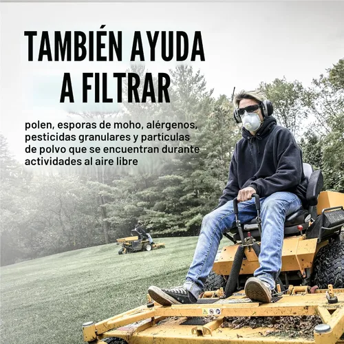 Miniatura 6 de 3M Respirador N95 8511, Válvula de Flujo Fresco, Paquete de 10, APROBADO POR NIOSH, Medios Filtrantes Avanzados Para Respiración Fácil, Cómodo Para