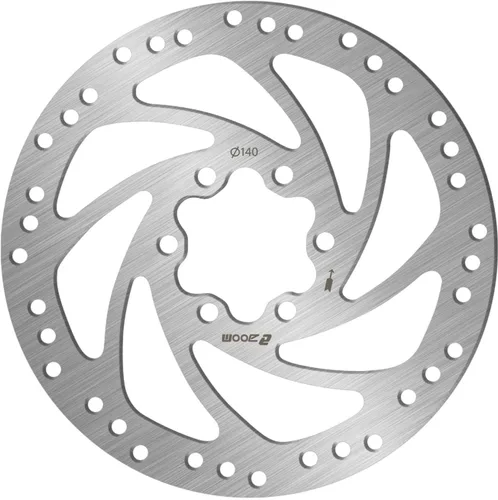 Miniatura 25 de BUCKLOS - Rotor de freno de disco MTB de 140 mm, 160 mm, 180 mm, 203 mm con 6 pernos, rotores de freno de bicicleta de acero inoxidable con Multi-c