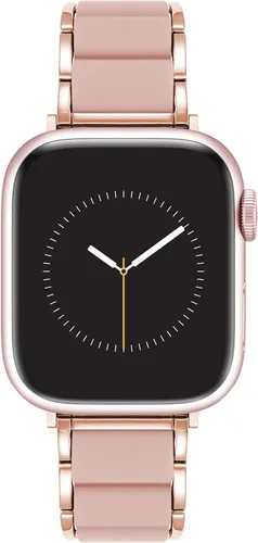 Miniatura 16 de Anne Klein Silicone Adjustable Bracelet for Apple Watch Negro/Oro rosa