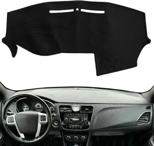 Miniatura 9 de Alfombrilla de cubierta del tablero de instrumentos de ajuste personalizado para Chrysler 300 300C 2005-2010, protector de alfombra de almohadilla