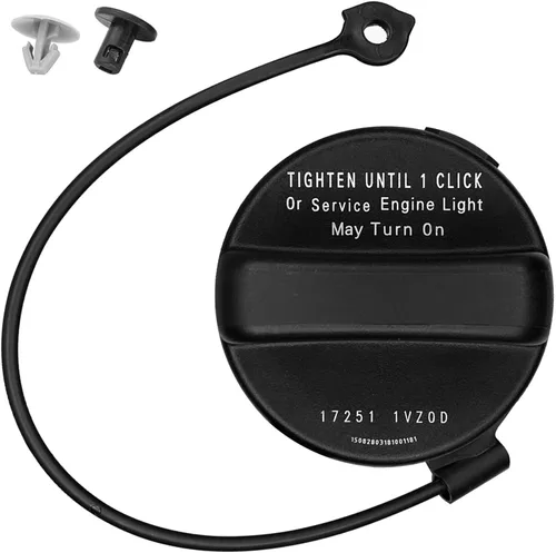 1 pieza de tapa de tanque de combustible, tapa de gas automotriz reemplaza accesorios, tapa de gas número de parte OEM 17251-1VZ0D, 17251-3JA0A,
