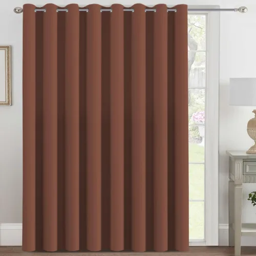 Miniatura 25 de H.VERSAILTEX - Cortinas blackout con aislamiento térmico y ojales en la parte superior, para patios, puertas correderas y división de habitaciones
