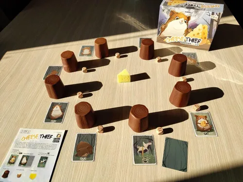 Miniatura 4 de Juego de mesa El Ladrón de Queso Juego de fiesta para que la familia descubra quién roba el queso Roles ocultos y engaño A partir de 8 años