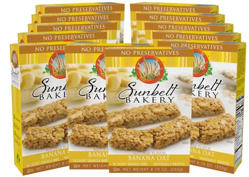 Miniatura 21 de Sunbelt Bakery Barras de granola masticables dulces y saladas de almendras, barras de 50-1.0 onzas (5 cajas)