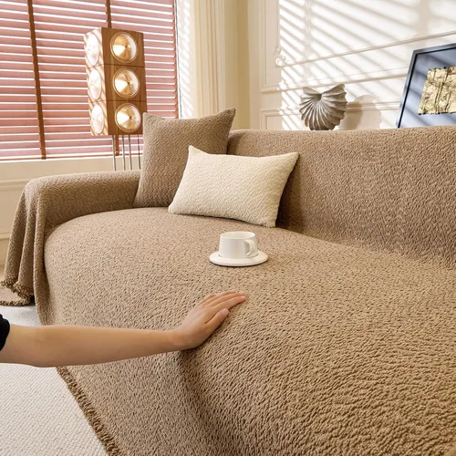 Miniatura 71 de ROOMLIFE Manta Funda Azteca Bohemia para Sofá, Decoración del Hogar Estilo Granja, Fundas de Sofá para Loveseat, Sofás de 2/3 Cojines, Apta