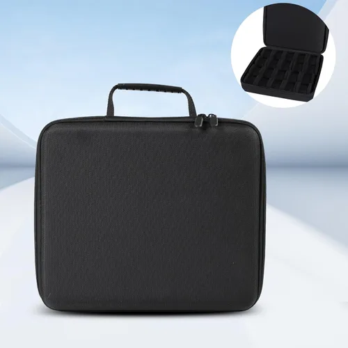 Miniatura 5 de Portable Watch Storage Case Organizers Secure Zippered 20 Slot Box Pouches for Smartwatch Jewelry Small Items Accessory Smart