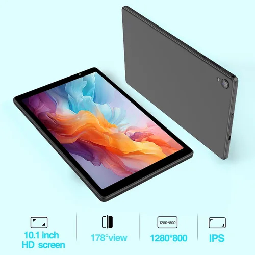Miniatura 6 de Tablet de 10 Pulgadas Android 14 Tablet PC, Tabletas con 32GB ROM 512GB Expandible, Procesador Quad Core, WiFi 6, Pantalla IPS HD de 10.1'', Batería