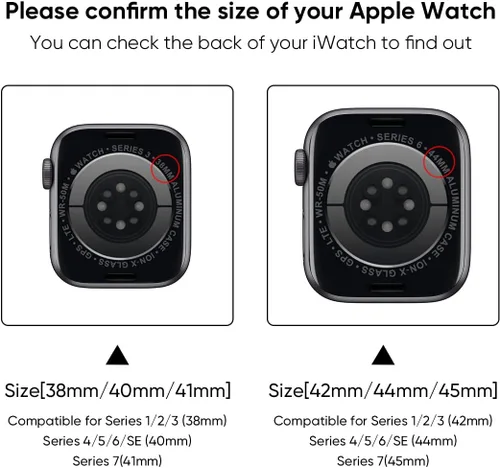 Miniatura 4 de Compatible con Apple Watch Band de 1.772 pulgadas, 1.732 pulgadas, 1.654 pulgadas, con funda antigolpes, correas deportivas para hombres y mujeres