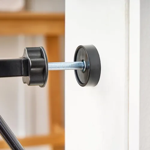 Miniatura 6 de Regalo Safety - Puerta para bebés de 29 a 38.5 pulgadas para puertas y parte inferior de escaleras, puerta de bebé montada a presión con puerta