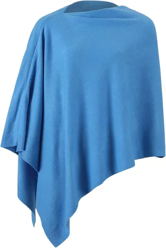 Miniatura 92 de Fomolom Ponchos para mujer, versátil, ligero, tejido sólido, chal envolvente, bufanda, accesorios para mujer