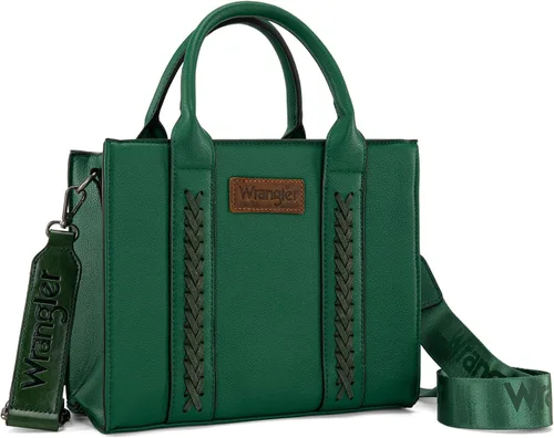 Miniatura 26 de Bolso tote mediano Wrangler para mujer, bolsos de diseñador, bolsos de mano con asa superior y correa