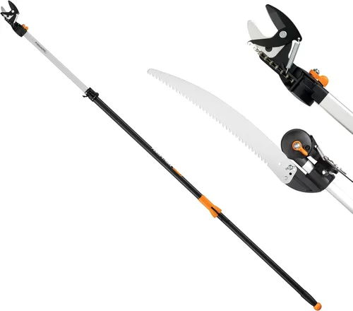 Fiskars - Podadora extensible para recortar ramas de árboles