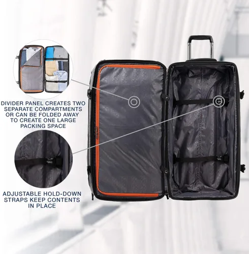 Miniatura 11 de Travelpro Tpro Bold 2.0 - Bolsa de lona con ruedas (30 pulgadas)