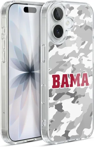 Miniatura 150 de Head Case Designs Funda de gel suave con licencia oficial de la Universidad de Alabama UA Collage compatible con Apple iPhone 13 Pro Max