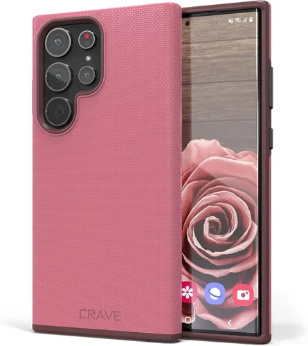 Miniatura 46 de Crave Funda para Galaxy S22 Ultra, funda de doble capa de protección a prueba de golpes para Samsung Galaxy S22 Ultra 5G (6.8 pulgadas) - Negro
