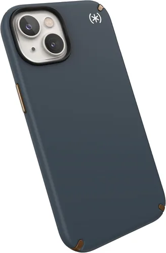 Miniatura 21 de Speck PRESIDIO2 PRO - Funda para iPhone 17, compatible con MagSafe, funda protectora delgada, color negro/gris pizarra/blanco