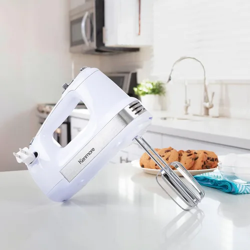 Miniatura 2 de Kenmore 89109 Batidora de mano de 5 velocidades en blanco