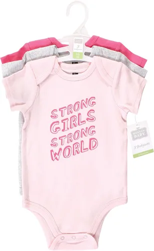 Miniatura 395 de Hudson Baby baby-girls Cotton Bodysuits 3-pack