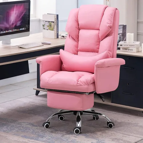 Miniatura 10 de Big and Tall Bonded Leatherreclining Office Chair Task Chair,400Lbs Computer Ergonomic Desk Chair High Back All Day Comfort Ergonomic Lumbar Support