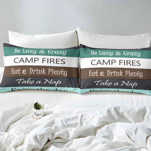 Miniatura 5 de Sábana bajera rústica de tamaño individual, juego de ropa de cama de madera vieja casa de campo para niños, niñas, niños y adultos, decoración