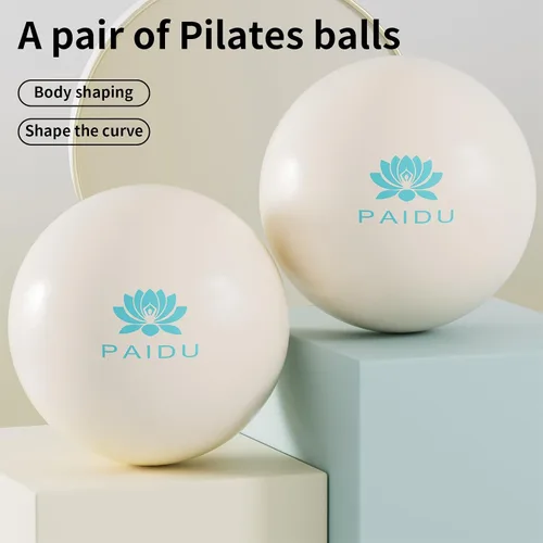 Miniatura 2 de PAIDU Pelota de pilates con núcleo de 10 pulgadas, antiexplosión y antideslizante, apta para pilates, yoga, entrenamiento de núcleo, terapia física