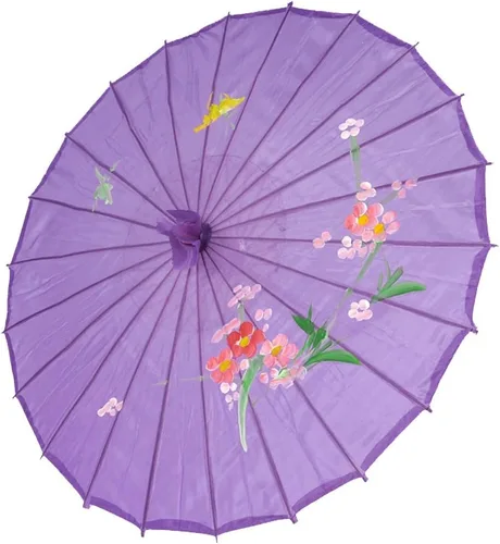 JapanBargain, Sombrilla japonesa de nailon chino asiático, para fotografía, cosplay, disfraces, boda, fiesta, decoración del hogar, tamaño adulto,