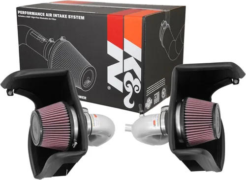 K&N Sistema de admisión de aire frío: filtro de aire de alto flujo, aumenta el rendimiento y aceleración: compatible con Genesis/Kia G70 2018-2025,
