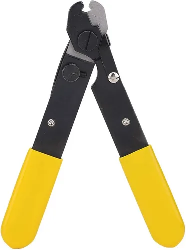 Miniatura 7 de Pelacables de alambre de 5.315 in Cable de fibra óptica Alicates cortador para cables de cobre de aluminio Herramienta de mano