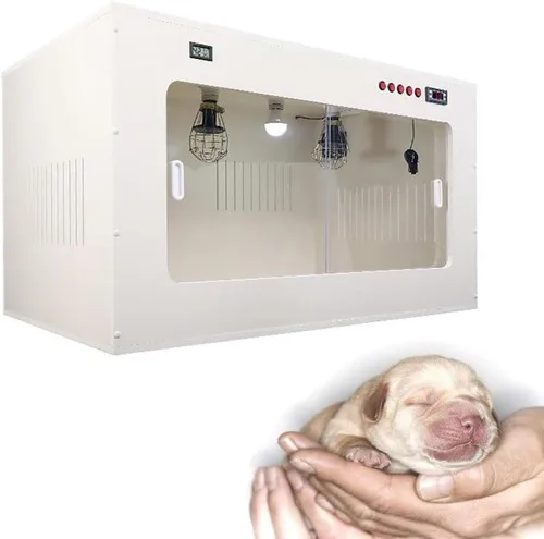 Miniatura 8 de Caja de incubadora para mascotas, incubadora de gatos para cachorros, criador de mascotas grande, incubadora de cachorros, proporciona un ambiente