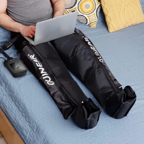 Miniatura 2 de Sistema de recuperación de compresión de aire QUINEAR, dispositivo secuencial profesional para terapia de masaje, botas de recuperación de pies