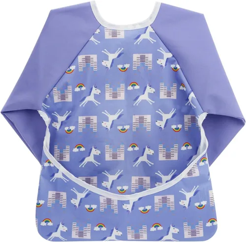 Miniatura 14 de Babero impermeable con mangas y bolsillo, 6-24 meses