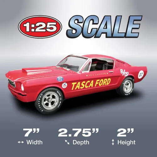 Miniatura 4 de AMT 1966 Ford Mustang Fastback 2+2 - Kit para modelo de escala 1:25