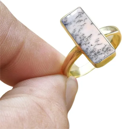 Miniatura 82 de Anillo de plata de ley maciza superpuesta de oro amarillo de 18 quilates para mujer, anillo de compromiso de plata esterlina, juego de bisel
