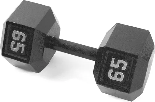Miniatura 70 de CAP Barbell Mancuerna hexagonal de hierro fundido Múltiples opciones