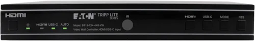 Miniatura 3 de Tripp Lite Controlador de pared de video HDMI 4K, procesador de pantalla de pared de TV, 1 entrada HDMI o USB-C, 4 salidas, 1x2, 1x3, 1x4, 2x2