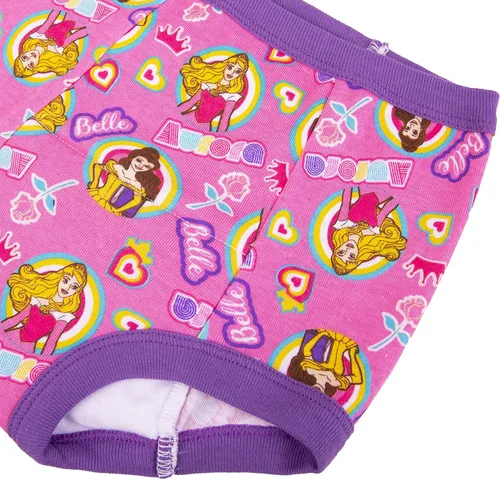 Miniatura 8 de Disney Pantalón de entrenamiento para ir al baño y kit de iniciación de princesa para niñas, incluye calcomanías y tabla de seguimiento, tamaños 2t