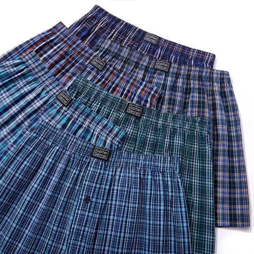 Miniatura 5 de JupiterSecret Calzoncillos Bóxer para Hombre 100% Algodón Tejidos Pack Calzoncillos Bóxer Colores Surtidos
