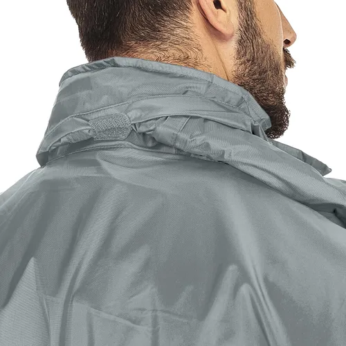 Miniatura 35 de 33,000ft - Chaqueta de lluvia impermeable y plegable para hombre, ligera, con capucha, cortavientos ideal para golf o ciclismo