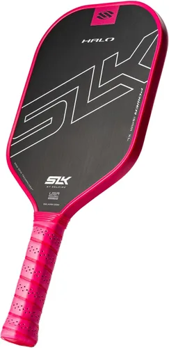 Miniatura 6 de Selkirk Sport SLK Halo Paleta de Pickleball de Fibra de Carbono Cruda Diseñada en los Estados Unidos Elige la potencia de fibra de carbono cruda