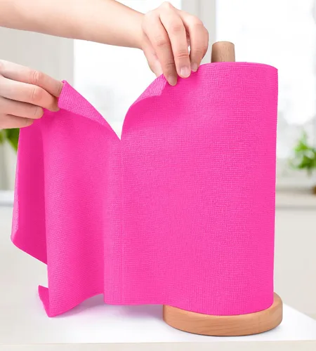 Miniatura 11 de KitchLife Rollo de Paño de Limpieza de Microfibra - Toallas de Papel de Microfibra Reutilizables Desgarrables, Sin Pelusa, Lavables, 20 Hojas