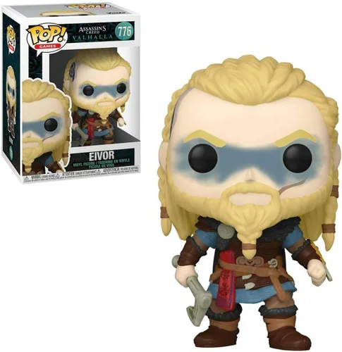 Miniatura 7 de Funko Pop! Assassins Creed Valhalla - Figura de vinilo de Eivor (con funda protectora de caja compatible), multicolor, 3.75 pulgadas