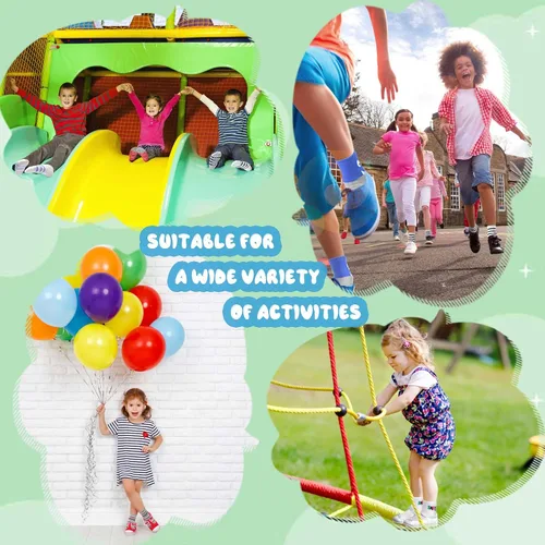 Miniatura 6 de Tphon - Calcetines antideslizantes para bebés y niños pequeños, 12 pares con agarre, calcetines de tripa para niños de 0 a 7 años, niños y niñas