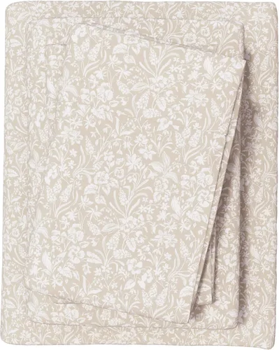 Miniatura 12 de Great Bay Home - Juego de sábanas de franela tamaño individual - 100% algodón turco, de doble cepillado, sábanas de invierno - Juego de ropa de cama
