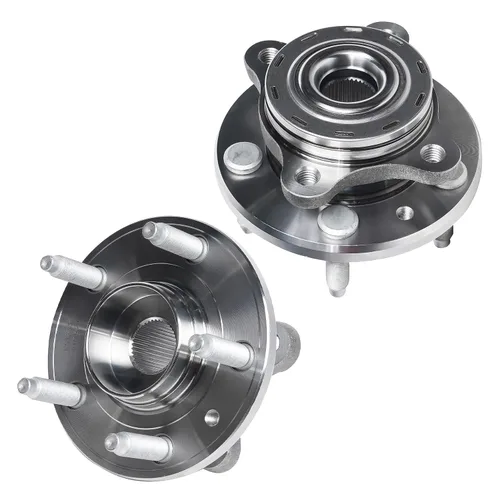 Miniatura 9 de Detroit Axle - Bujes de rodamiento de rueda delantera 4WD para Toyota 4Runner FJ Cruiser Tacoma Lexus GX460 GX470, rodamientos de rueda de repuesto