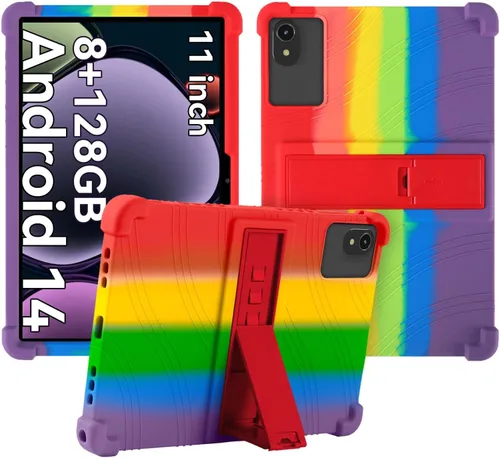 Miniatura 12 de Funda para tablet ApoloSign EP1095T/ApoloMedia EP1095T de 11 pulgadas, funda protectora de silicona suave, apta para niños, cubierta de tableta