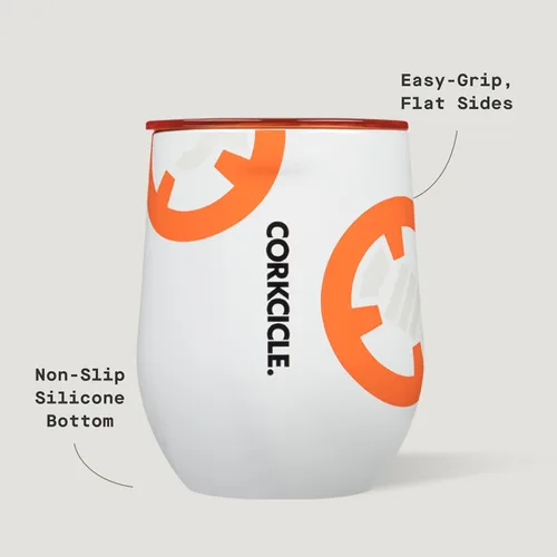 Miniatura 4 de Corkcicle Vaso de Vino Aislado sin Tallo - Mantiene las Bebidas Frías 6 Horas y Calientes 3 Horas - Acero Inoxidable - Fácil Agarre - Regalo