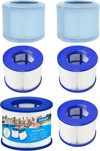 Miniatura 8 de Cartuchos de filtro roscados de repuesto para bañera de hidromasaje, filtros de spa de bañera de hidromasaje atornillados para todos los tinas