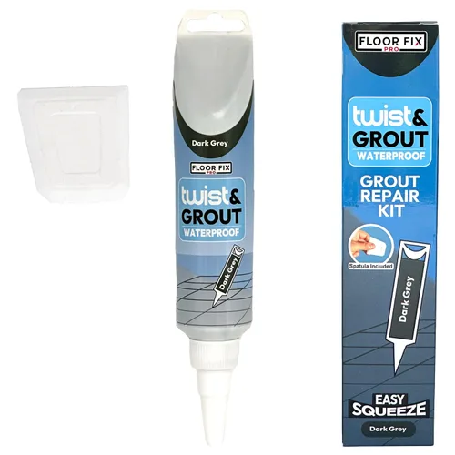Miniatura 12 de Floor-Fix Pro Twist & Grout Kit de reparación – Reparación de lechada impermeable premezclada & Alternativa de bolígrafo de pintura de lechada
