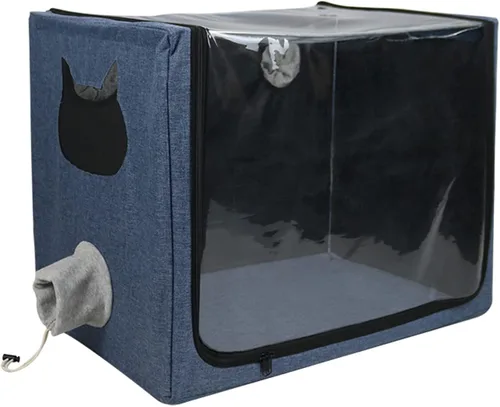 Cámara de oxígeno para perros de 100 litros, jaula de oxígeno para mascotas y gatos, jaula grande para criadores de mascotas, incubadora de gatitos,