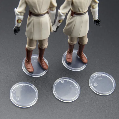 Miniatura 6 de SIXPOINTS 70 piezas de base redonda transparente compatible con figura de acción de película de 3.75 pulgadas, modelo MODERN G i Joe/Marvel, disco